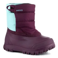 WEDZE Botas De Nieve Y Apreski Impermeables Bebé Tallas 18 A 25 Lugik Warm Turquesa -tienda de material de boxeo botas de nieve y apreski impermeables bebe tallas 18 a 25 lugik warm violeta