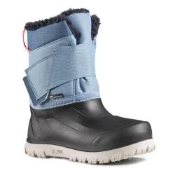 Quechua Botas Nieve Y Apreski Impermeables Niños Talla 24-38 SH500 XWarm Negro -tienda de material de boxeo botas nieve y apreski impermeables nios talla 24 38 sh500 x warm azul