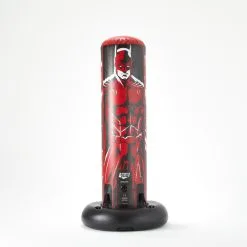 Punching Boxeo Hinchable Junior Outshock 100 Rojo Y Negro -tienda de material de boxeo boxing machine 100 nios liga de la justicia