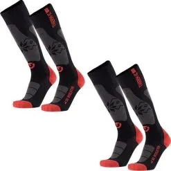 Therm-Ic Calcetines De Esquí Suaves Y Aislantes Para Hombre - Paquete De 2 Pares