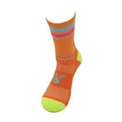 CALCETINES DE RUNNING #COMOUNACABRA Unisex - KAMUABU Color NARANJA 2 Hilos -tienda de material de boxeo calcetines de running comounacabra unisex kamuabu color naranja 2 hilos 2