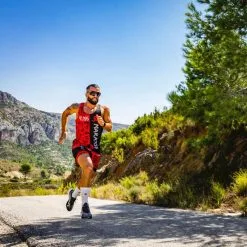 CALCETINES DE RUNNING #COMPETICION Unisex - KAMUABU Color BLANCO 23cm De 1 Hilo -tienda de material de boxeo calcetines de running competicion unisex kamuabu color blanco 23cm de 1 hilo 4