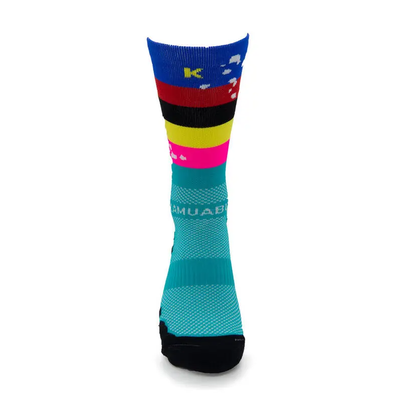 CALCETINES DE RUNNING #MANCHADO Unisex - KAMUABU MULTICOLOR De 1 Hilo 5 CALCETINES DE RUNNING #MANCHADO Unisex - KAMUABU MULTICOLOR De 1 Hilo - Imagen 3