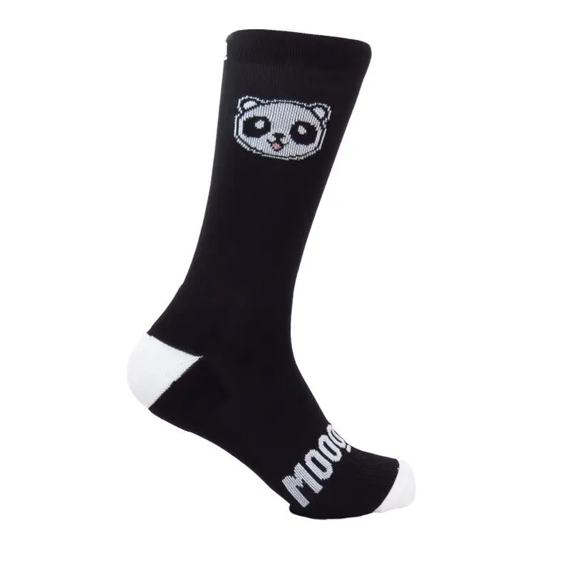 Calcetines Unisex Con Refuerzos Compresivos Mooquer Panda Stan Negros Bordados 4 Calcetines Unisex Con Refuerzos Compresivos Mooquer Panda Stan Negros Bordados - Imagen 2