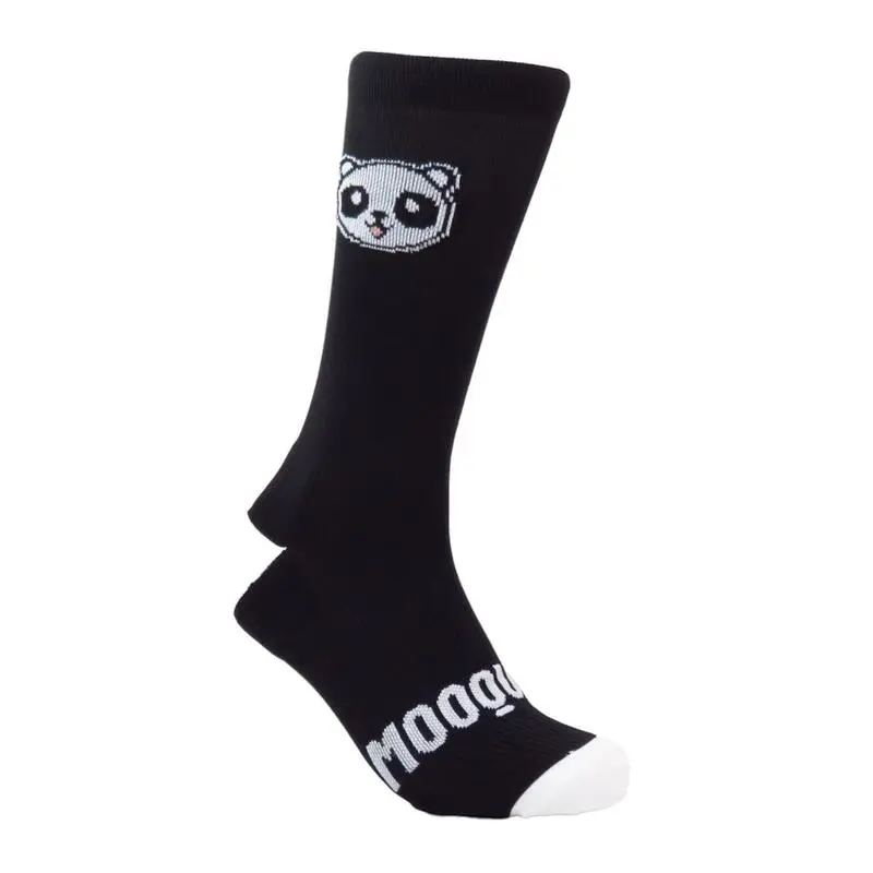Calcetines Unisex Con Refuerzos Compresivos Mooquer Panda Stan Negros Bordados 5 Calcetines Unisex Con Refuerzos Compresivos Mooquer Panda Stan Negros Bordados - Imagen 3