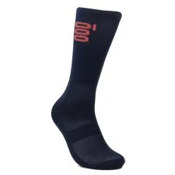 Calcetines Unisex Con Rejilla Altos Verano Mooquer Coral Corsa Azules Bordados -tienda de material de boxeo calcetines unisex con rejilla altos verano mooquer coral corsa azules bordados 2