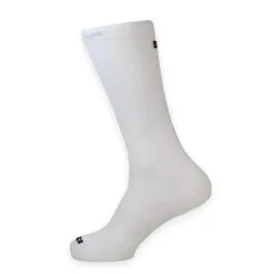 Calcetines Unisex Lisos Altos Mooquer Classy Evo Blanco Bordados En España