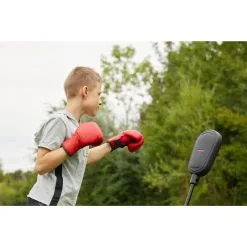 Camiseta De Boxeo Manga Corta Y Capucha Niños Outshock 100 Gris -tienda de material de boxeo camiseta de boxeo manga corta y capucha nios outshock 100 gris 2