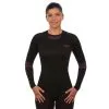 Camiseta Interior Térmica De Esquí Mujer Wedze Ski 580 Negro -tienda de material de boxeo camiseta interior termica de esqui mujer wedze ski 580 negro