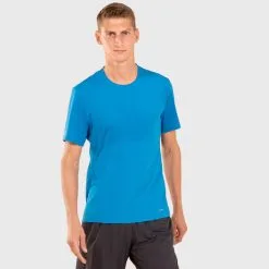 EVADICT CAMISETA PERF MANGA CORTA TRAIL RUNNING HOMBRE AZUL -tienda de material de boxeo camiseta perf manga corta trail running hombre azul 2