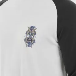 WEDZE Camiseta Térmica De Esquí Hombre - BL 590 Brokovich Lana Merina - Negro Blanco -tienda de material de boxeo camiseta termica de esqui hombre bl 590 brokovich lana merina negro blanco 4