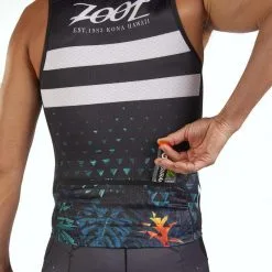 Camiseta Triatlon Sin Mangas Hombre ZOOT LTD Negro -tienda de material de boxeo camiseta triatlon sin mangas hombre zoot ltd negro 2