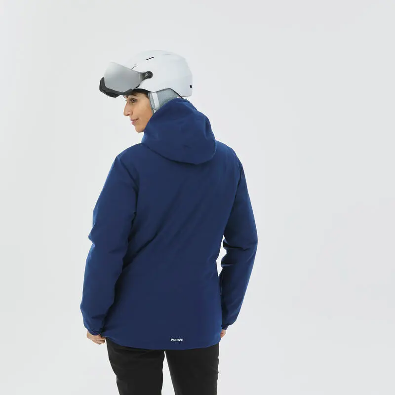 Chaqueta De Esquí Y Nieve Impermeable Mujer Wedze Ski-P JKT100 Azul 4 Chaqueta De Esquí Y Nieve Impermeable Mujer Wedze Ski-P JKT100 Azul - Imagen 2