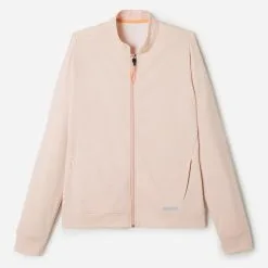 Kalenji Chaqueta Running Transpirable Mujer Dry Rosa -tienda de material de boxeo chaqueta running transpirable mujer dry rosa 4