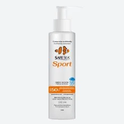 Safe Sea Crema Solar Corporal Y Facial Para Deportistas SPF 50 Plus