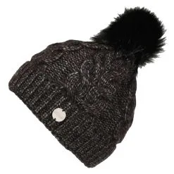 Regatta Gorro Beanie Lovella III De Punto Para Mujer Negro