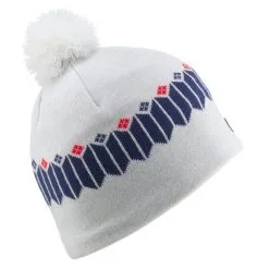 GORRO DE INVIERNO ADULTO WEDZE JACQUARD BLANCO AZUL 9 GORRO DE INVIERNO ADULTO WEDZE JACQUARD BLANCO AZUL -tienda de material de boxeo gorro de invierno adulto wedze jacquard blanco azul 1