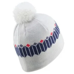 GORRO DE INVIERNO ADULTO WEDZE JACQUARD BLANCO AZUL 12 GORRO DE INVIERNO ADULTO WEDZE JACQUARD BLANCO AZUL -tienda de material de boxeo gorro de invierno adulto wedze jacquard blanco azul 4