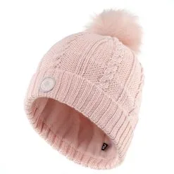 Gorro De Invierno Adulto Wedze Torsades Trenzas Rosa -tienda de material de boxeo gorro de invierno adulto wedze torsades trenzas rosa 2