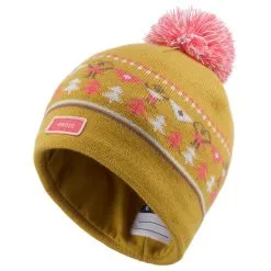 WEDZE Gorro De Invierno Niños Jacquard Ocre -tienda de material de boxeo gorro de invierno nios jacquard ocre 3