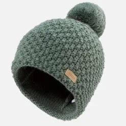 WEDZE Gorro De Invierno Niños Timeless Made In France Caqui -tienda de material de boxeo gorro de invierno nios timeless made in france caqui 2