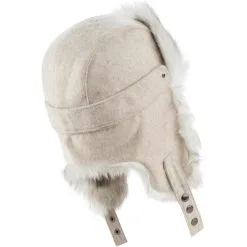 Gorro De Invierno Orejeras Adulto Wedze Chapka Beige -tienda de material de boxeo gorro de invierno orejeras adulto wedze chapka beige 2