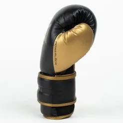 Guantes De Boxeo Everlast Powerlock Negro/oro -tienda de material de boxeo guantes de boxeo everlast powerlock negrooro 4