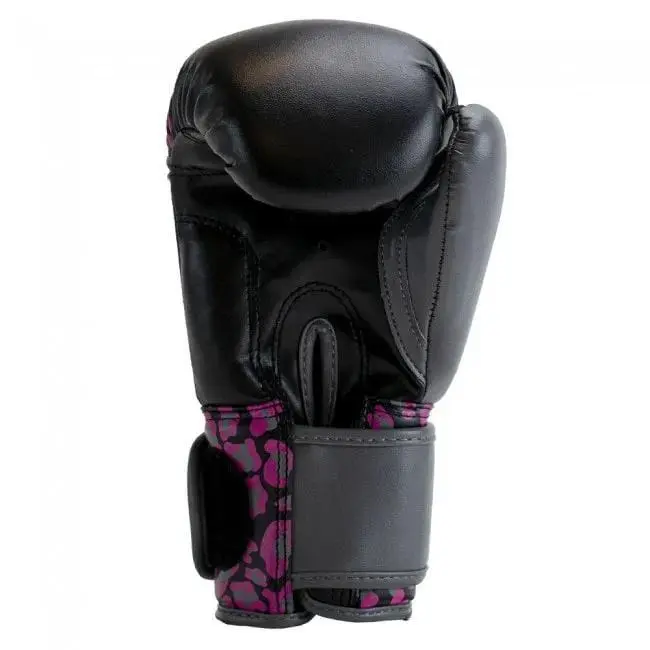 Super Pro Combat Gear Guantes De Boxeo Para Niños - Leopard - Negro/Rosa 6 Super Pro Combat Gear Guantes De Boxeo Para Niños - Leopard - Negro/Rosa - Imagen 4