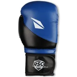 tienda de material de boxeo -tienda de material de boxeo guantes de boxeo pu flex rsc 12oz azul negro 1