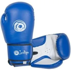 INDIGO SPORTS Guantes De Boxeo PVC INDIGO 12oz Azul -tienda de material de boxeo guantes de boxeo pvc indigo 12oz azul 3