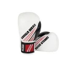 Gorilla Wear Guantes De Boxeo - Yakima - Blanco -tienda de material de boxeo guantes de boxeo yakima blanco 2