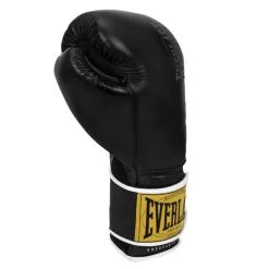 Guantes De Entrenamiento EVERLAST 1910 Classic Negro -tienda de material de boxeo guantes de entrenamiento everlast 1910 classic negro 2