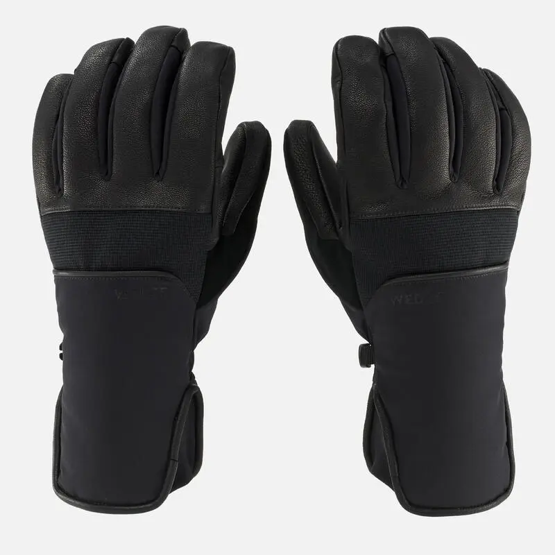 WEDZE GUANTES DE ESQUÍ ADULTO CÁLIDOS E IMPERMEABLES - 550 NEGRO 3 WEDZE GUANTES DE ESQUÍ ADULTO CÁLIDOS E IMPERMEABLES - 550 NEGRO - Imagen 2