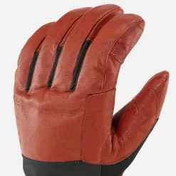 WEDZE GUANTES DE ESQUÍ FREERIDE ADULTO CÁLIDOS IMPERMEABLES Y LARGOS - 900 MARRÓN NEGRO -tienda de material de boxeo guantes de esqui freeride adulto calidos impermeables y largos 900 marron negro 3