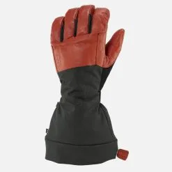WEDZE GUANTES DE ESQUÍ FREERIDE ADULTO CÁLIDOS IMPERMEABLES Y LARGOS - 900 MARRÓN NEGRO -tienda de material de boxeo guantes de esqui freeride adulto calidos impermeables y largos 900 marron negro 4