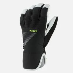 WEDZE GUANTES DE ESQUÍ NIÑOS CÁLIDOS E IMPERMEABLES - 900 NEGRO -tienda de material de boxeo guantes de esqui nios calidos e impermeables 900 negro 4