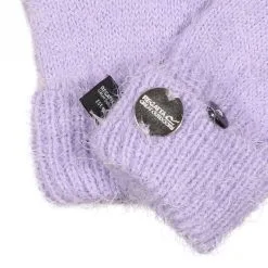 Regatta Guantes De Invierno Heddie Lux De Punto Niñas Lila Escarcha -tienda de material de boxeo guantes de invierno heddie lux de punto nias lila escarcha 1