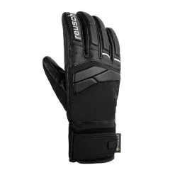 GUANTES DE PISTA ADULTO DE PIEL Y GORE-TEX - REUSCH CARVE GTX NEGRO