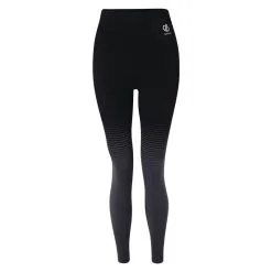 Dare 2b Leggings Base In The Zone Para Mujer Rosa Polvo, Gris Ébano -tienda de material de boxeo leggings base in the zone para mujer negro degradado