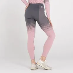 Dare 2b Leggings Base In The Zone Para Mujer Rosa Polvo, Gris Ébano -tienda de material de boxeo leggings base in the zone para mujer rosa polvo gris ebano 3