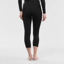 Leggins Térmicos De Esquí Y Nieve Mujer Wedze 100 Negro -tienda de material de boxeo leggins termicos de esqui y nieve mujer wedze 100 negro 1