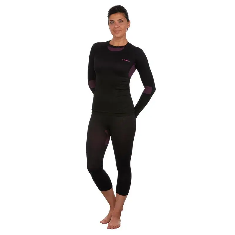 Leggins Térmicos De Esquí Y Nieve Mujer Wedze Ski 580 Negro 4 Leggins Térmicos De Esquí Y Nieve Mujer Wedze Ski 580 Negro - Imagen 2