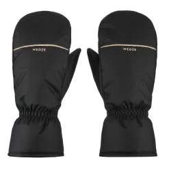 Manoplas Térmicas De Esquí Y Nieve Impermeables Adulto Wedze MI 100 Negro -tienda de material de boxeo manoplas termicas de esqui y nieve impermeables adulto wedze mi 100 negro 4