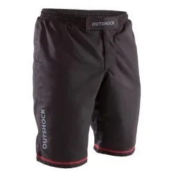 Pantalón Corto MMA Grappling No Gi Adulto Outshock 500 Negro Y Rojo -tienda de material de boxeo pantalon corto mma grappling no gi adulto outshock 500 negro y rojo 2