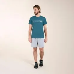 EVADICT Pantalón Corto Trail Running Hombre Gris Holgado -tienda de material de boxeo pantalon corto trail running hombre gris holgado 2