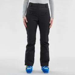 Pantalón De Esquí Y Nieve Mujer Wedze Ski-P PA 980 Negro