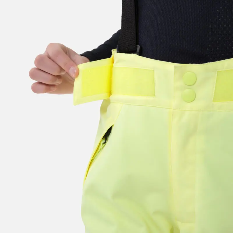 Pantalón De Esquí Y Nieve Niños 6-14 Años Wedze SKI-P 500 Amarillo 7 Pantalón De Esquí Y Nieve Niños 6-14 Años Wedze SKI-P 500 Amarillo - Imagen 5
