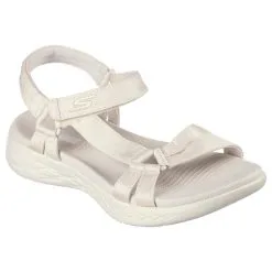 Sandalias Skechers On The Go 600-Brilliancy Mujer Beis -tienda de material de boxeo sandalias skechers on the go 600 brilliancy mujer beis 3