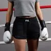 Short De Boxeo Mujer Outshock 100 Negro