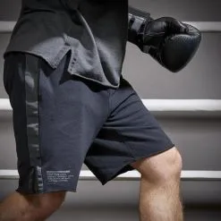 Short Pantalon Corto De Boxeo Outshock 100 Negro -tienda de material de boxeo short pantalon corto de boxeo outshock 100 negro 3